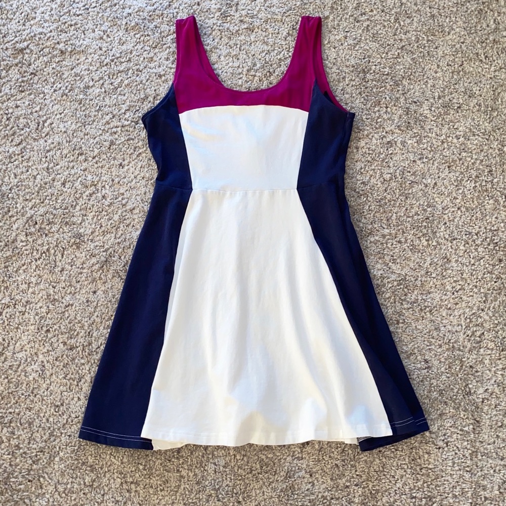 Express tri colored dress